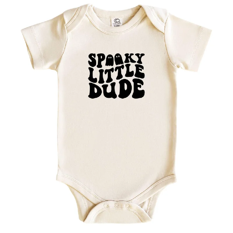 Spooky Little Dude Graphic Bodysuit | Natural