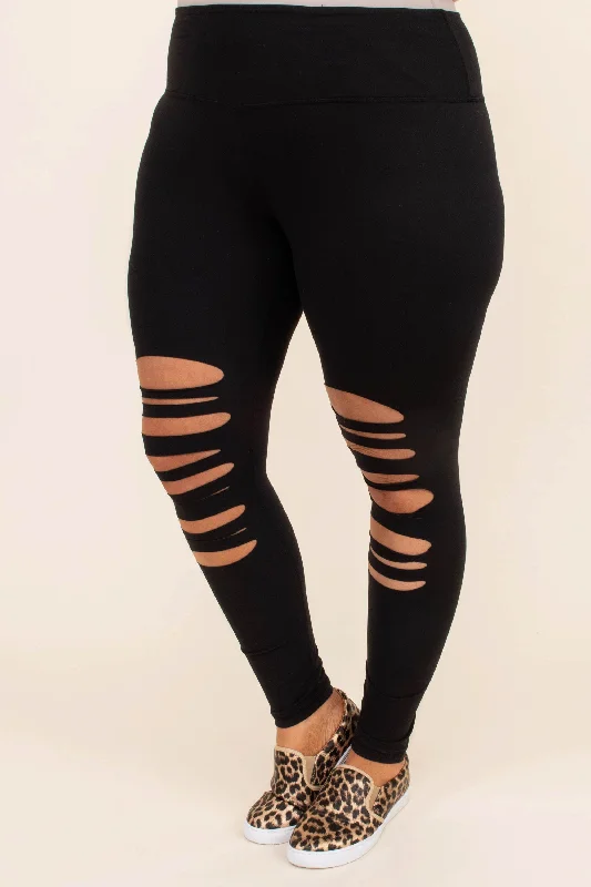 Lone Ranger Leggings, Black