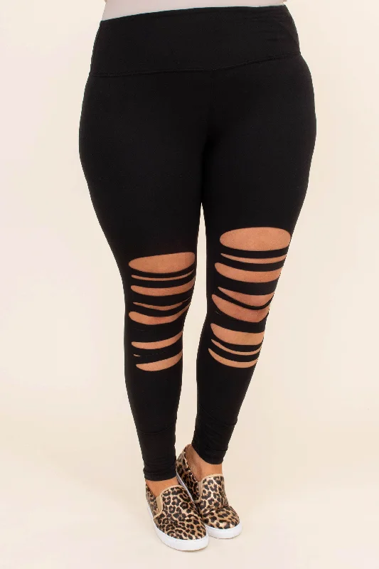 Lone Ranger Leggings, Black