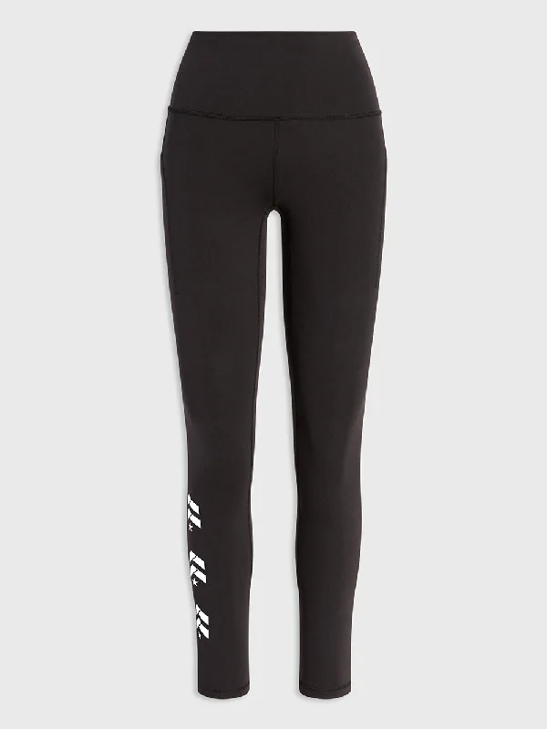 LULULEMON BLACK WUNDER TRAIN HR TIGHT 25IN