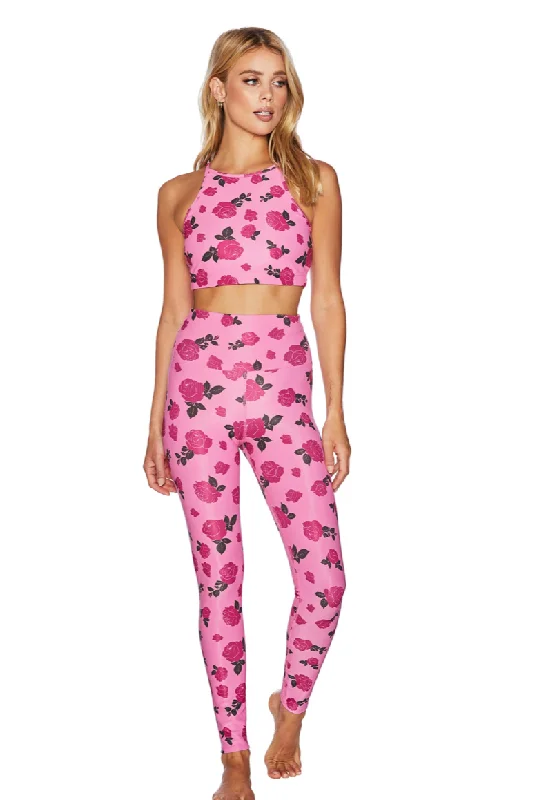 Pink Rose Legging By Beach Riot