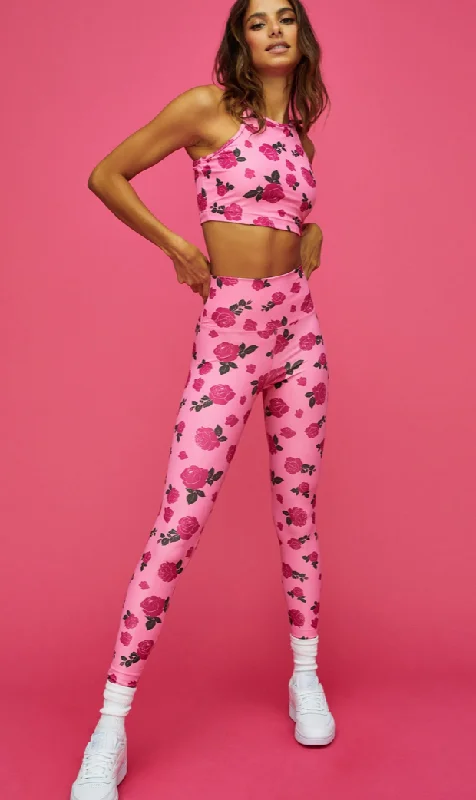 Pink Rose Legging By Beach Riot