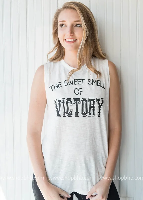 Sweet Smell of Victory Muscle Tank** - Final Sale