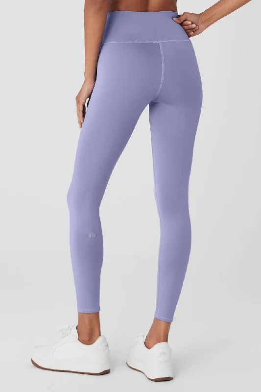 7/8 High-Waist Airlift Legging - Lilac Blue.