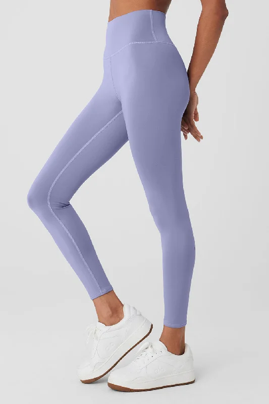 7/8 High-Waist Airlift Legging - Lilac Blue.