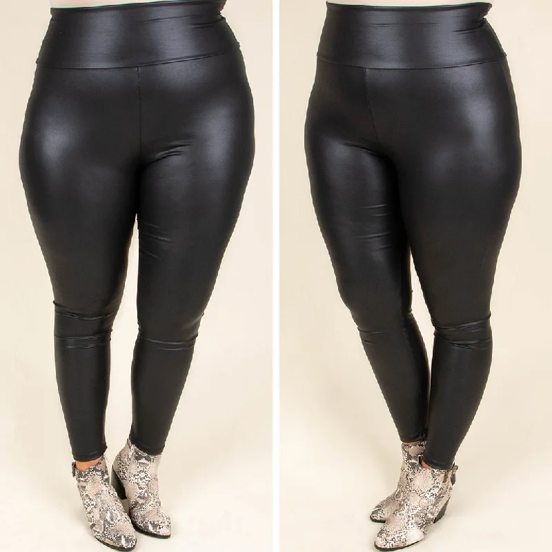 Wanna Dance All Night Leggings, Black